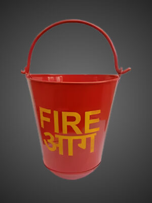 9L Galvanized Iron Safety Fire Bucket